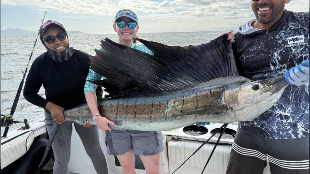 Sport fishing from a private charter boat out of Marina Nuevo Vallarta